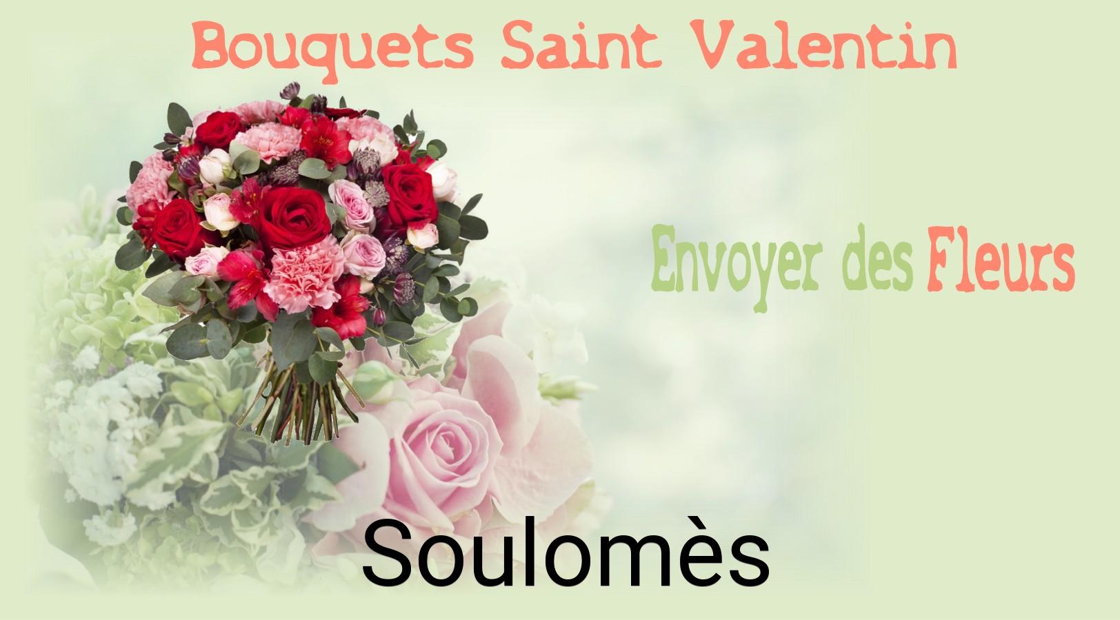 Roses de Saint-Valentin livrées à Soulomès